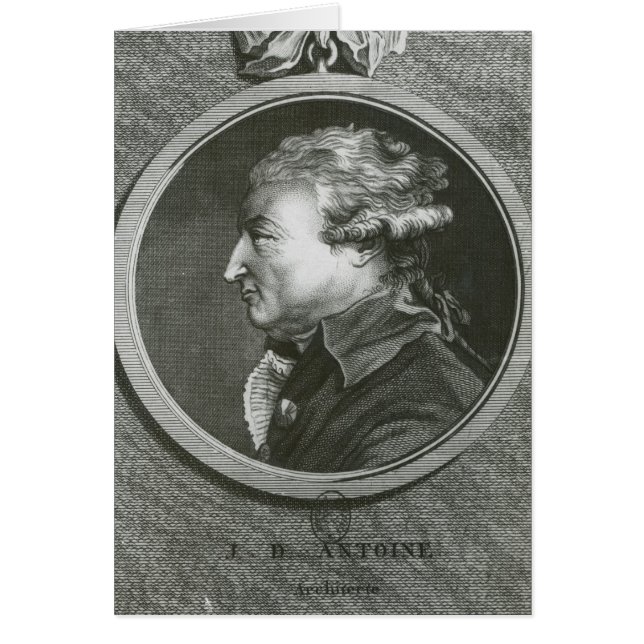 Jean Denis Antoine architect (Voorkant)