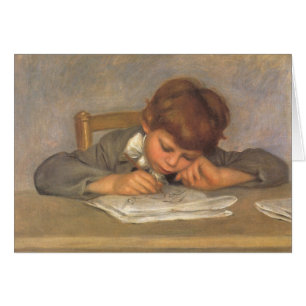 Jean Dessin de Pierre Renoir, Art Vintage