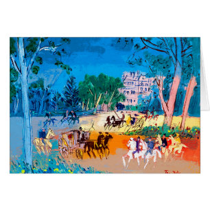 Jean Dufy Bois de Boulogne Kaart