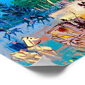 Jean Dufy Bois de Boulogne Poster (Hoek)