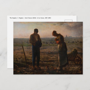 Jean-Francois Millet - De Angelus Briefkaart