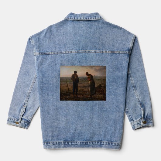 Jean-Francois Millet - De Angelus Denim Jacket (Achterkant)