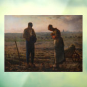 Jean-Francois Millet - De Angelus Raamsticker (Vel 3)