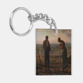 Jean-Francois Millet - De Angelus Sleutelhanger (Voorkant Links)