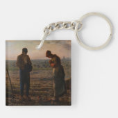 Jean-Francois Millet - De Angelus Sleutelhanger (Achterkant)