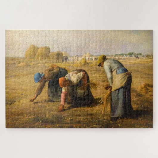 Jean-Francois Millet - De arenzoeksters Legpuzzel (Horizontaal)
