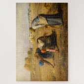 Jean-Francois Millet - De arenzoeksters Legpuzzel (Verticaal)