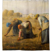 Jean-Francois Millet - De Gleaners Douchegordijn (Voorkant)