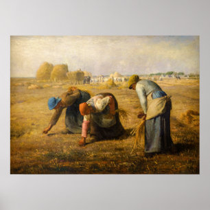Jean-Francois Millet - De Gleaners Poster