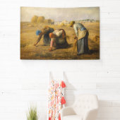 Jean-Francois Millet - De Gleaners Spandoek (Insitu)
