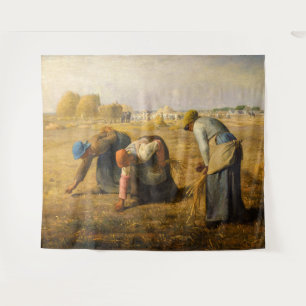 Jean-Francois Millet - De Gleaners Wandkleed
