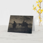 Jean-Francois Millet - De vlucht naar Egypte Kaart (Gele Bloem)