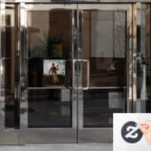 Jean-Francois Millet - Het Spinner Girl Raamsticker (Kantoordeur)