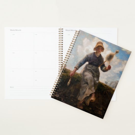 Jean-Francois Millet - La fillette (Devant avec enveloppe)