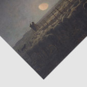 Jean-Francois Millet - Sheepfold, Moonlight 1860 Tissuepapier (Detail)