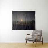 Jean-Francois Millet - Sheepfold, Moonlight 1860 Wandkleed (In Situ (horizontaal))