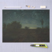 Jean-Francois Millet - Sterrennacht Tissuepapier (Craft)
