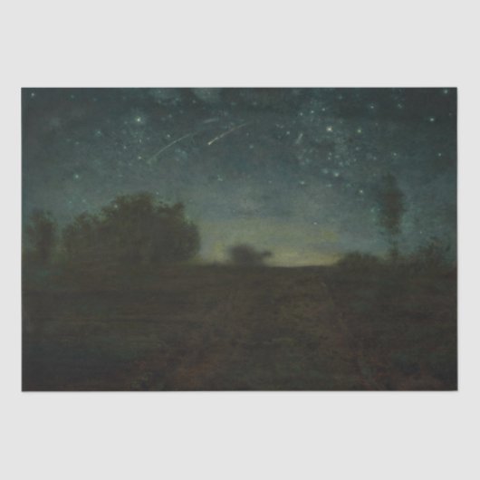 Jean-Francois Millet - Sterrennacht Tissuepapier (Voorkant)