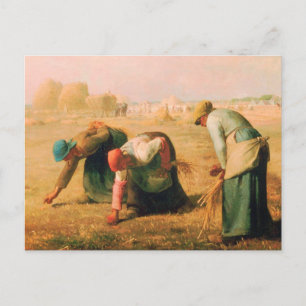 Jean Francois Millet - The Gleaners 1857 Briefkaart