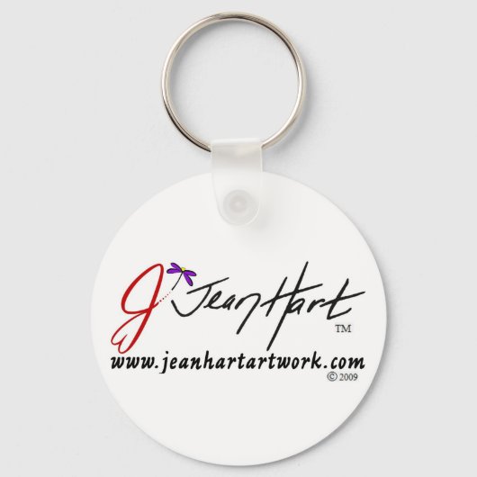 Jean Hart Artwork logo Sleutelhanger (Voorkant)
