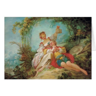 Jean-Honore Fragonard- The Happy Lovers