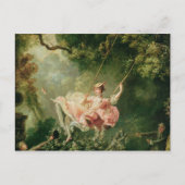 Jean-Honoré Fragonard - The Swing Briefkaart (Voorkant)