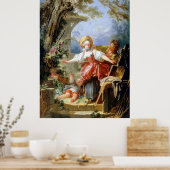 Jean-Honoré Fragonard's Blind Man Bluff Game Poster (Keuken)