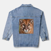 Jean Jacket Image of Florida Panther (Verso)