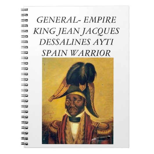 JEAN JACQUES DESSALINES NOTITIEBOEK (Voorkant)