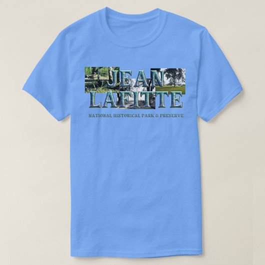 Jean LaFitte Nationaal Park TShirt (Design voorkant)