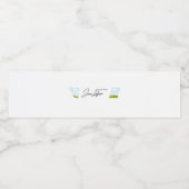 Jean LaTasse Promo Waterfles Etiket (Enkel label)