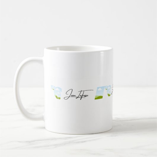 Jean LaTasse promotion mug (Gauche)