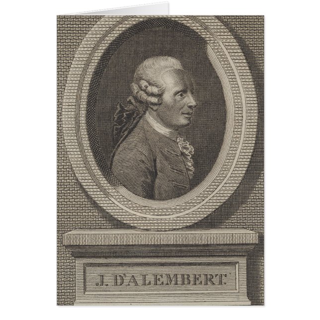 Jean le Rond d'Alembert (Voorkant)
