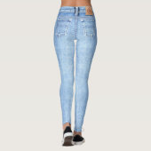 Jean Leggings Imprimés Tous Effets Super Light Was (Dos)