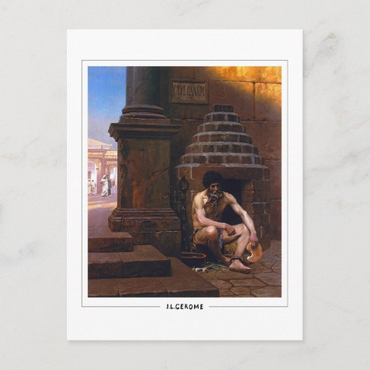 Jean-Léon Gérôme #111 - Carte postale d'art fin (Devant)