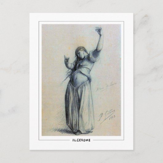 Jean-Léon Gérôme #115 - Carte postale Art (Devant)