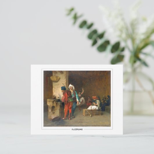 Jean-Léon Gérôme #118 - Carte postale Art (Debout devant)