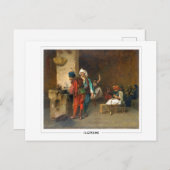 Jean-Léon Gérôme #118 - Carte postale Art (Devant / Derrière)
