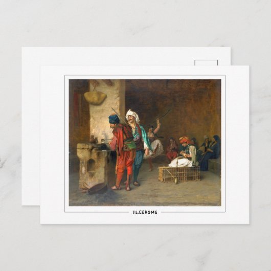 Jean-Léon Gérôme #118 - Carte postale Art (Devant / Derrière)