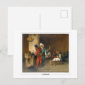 Jean-Léon Gérôme #118 - Carte postale d'art (Devant / Derrière)
