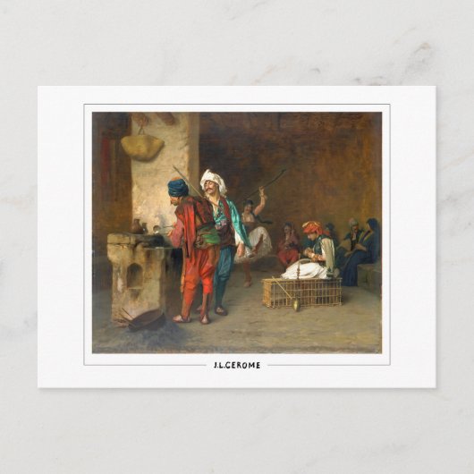 Jean-Léon Gérôme #118 - Carte postale d'art (Devant)