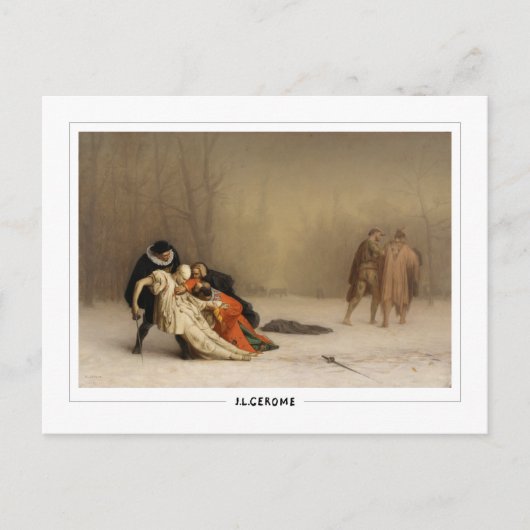 Jean-Léon Gérôme #11 - Carte postale Art (Devant)