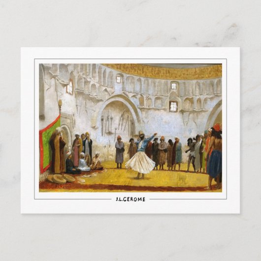 Jean-Léon Gérôme #126 - Carte postale Art (Devant)