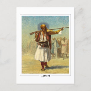 Jean-Léon Gérôme #128 - Briefkaart met fijne kunst