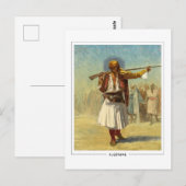 Jean-Léon Gérôme #128 - Carte postale d'art fin (Devant / Derrière)