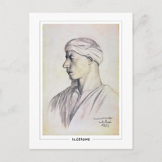 Jean-Léon Gérôme #12 - Carte postale d'art fin (Devant)