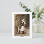 Jean-Léon Gérôme #132 - Carte postale Art (Debout devant)