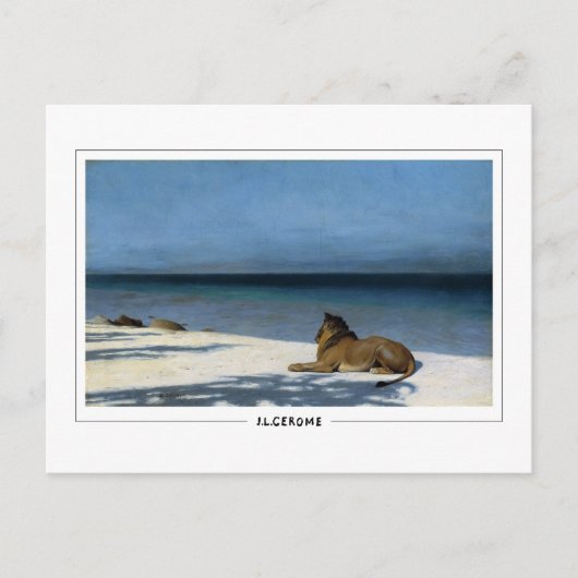 Jean-Léon Gérôme #138 - Fine Art Briefkaart (Voorkant)