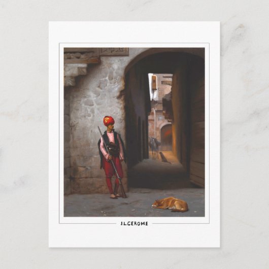 Jean-Léon Gérôme #13 - Carte postale Art (Devant)