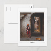 Jean-Léon Gérôme #13 - Carte postale d'art fin (Devant / Derrière)